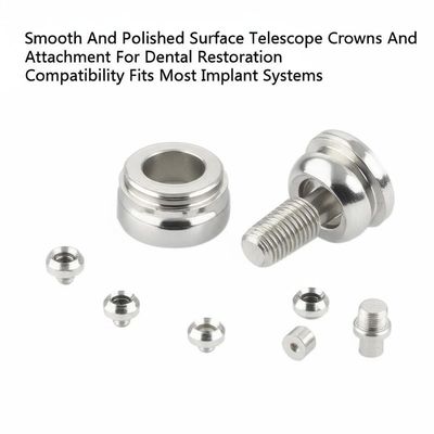 acheter Smooth And Polished Surface Telescope Crowns And Attachment For Dental Restoration Compatibility Fits Most Implant Systems fabrication en ligne