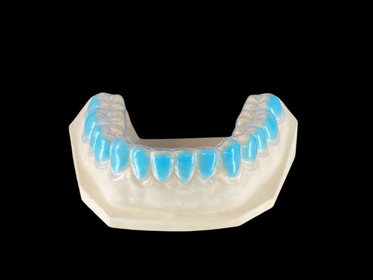 Facile à nettoyer et personnalisé Protecteur buccal de blanchiment de qualité alimentaire et anti-coloration